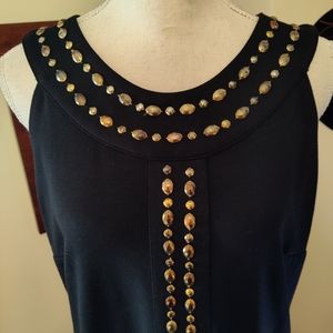 Michael Kors black sleeveless dress